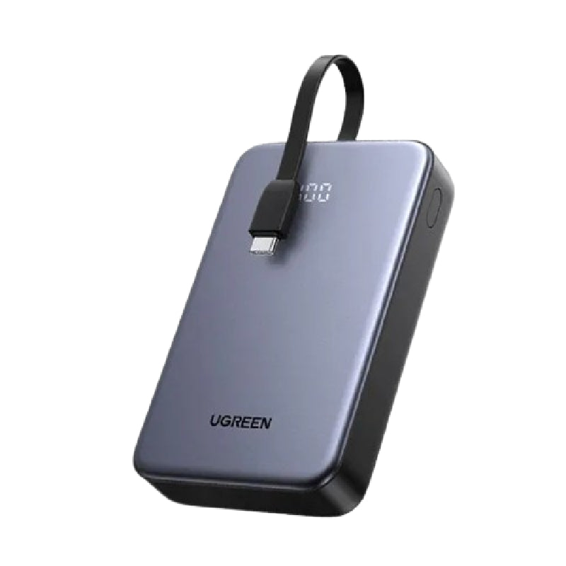 UGREEN Power Bank 20000mAh with Built-in Cable USB-C P505