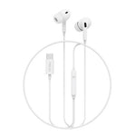 RSILOU Wired Type-C Earphones  (R3501-001) – White