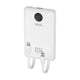 Rsilou 10000mAh Power Bank 22.5W with Built-in USB-C & Lightning Cables, LED Display, R1023-002 - White