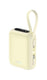 RSILOU 20000mAh 22.5W Power Bank with Built-in Type-C & Lightning Cables, LED Display – Purple R1029-001