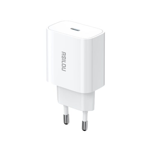 RSILOU USB-C Super Fast GaN Charger Adapter 20W (R4232-001) – White