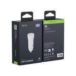 RSILOU Car Charger 3.6A Dual USB (R4503-001) – White