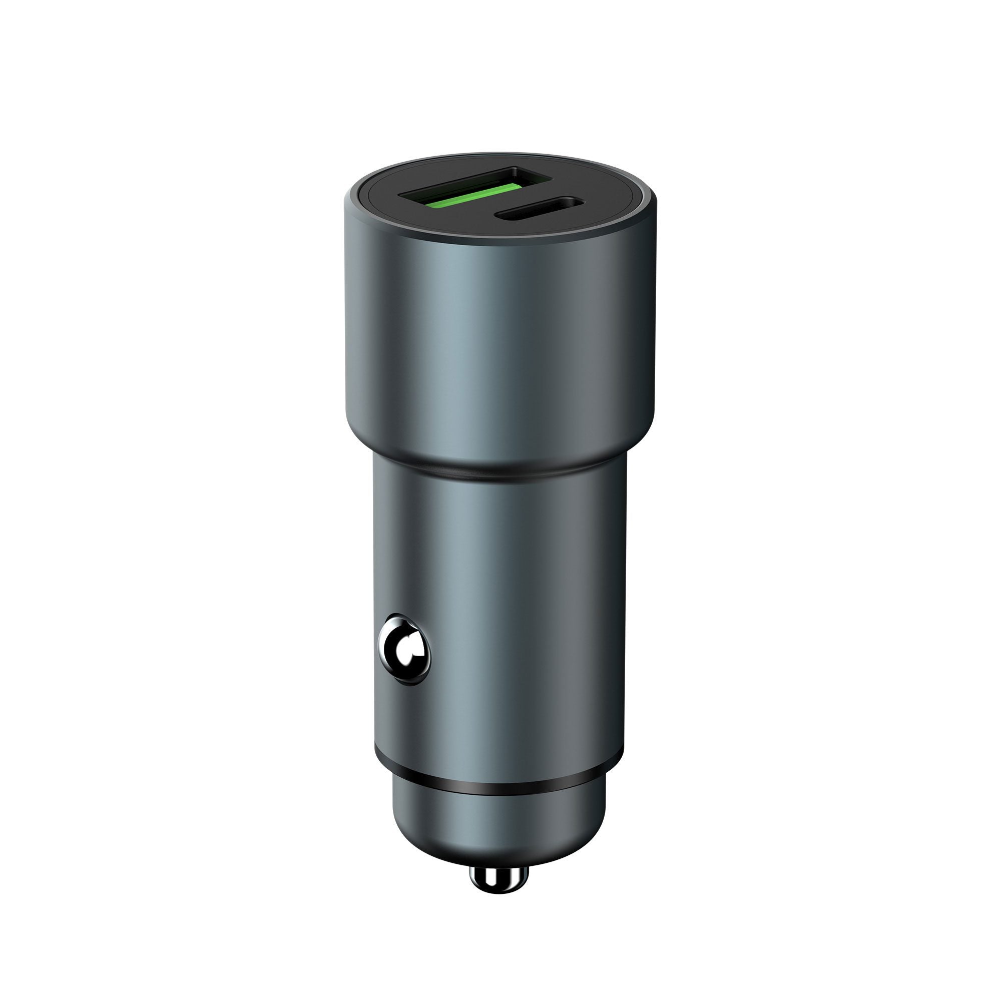 RSILOU Car Charger 42.5W USB & Type-C Port   (R4504-001) – Black