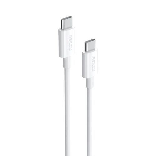 Rsilou USB-C to USB-C Fast Charging Cable 60W 1.2m, R2030-002 - White
