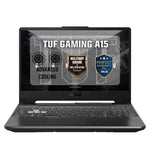 لابتوب ASUS TUF Gaming A15 FA506NCQ-HN167W، AMD Ryzen 7 170، NVIDIA GeForce RTX 3050، 16GB DDR5 4800Hz، 512GB Nvme GEN 4 - 15.6 Inch IPS FHD، ويندوز 11، أسود