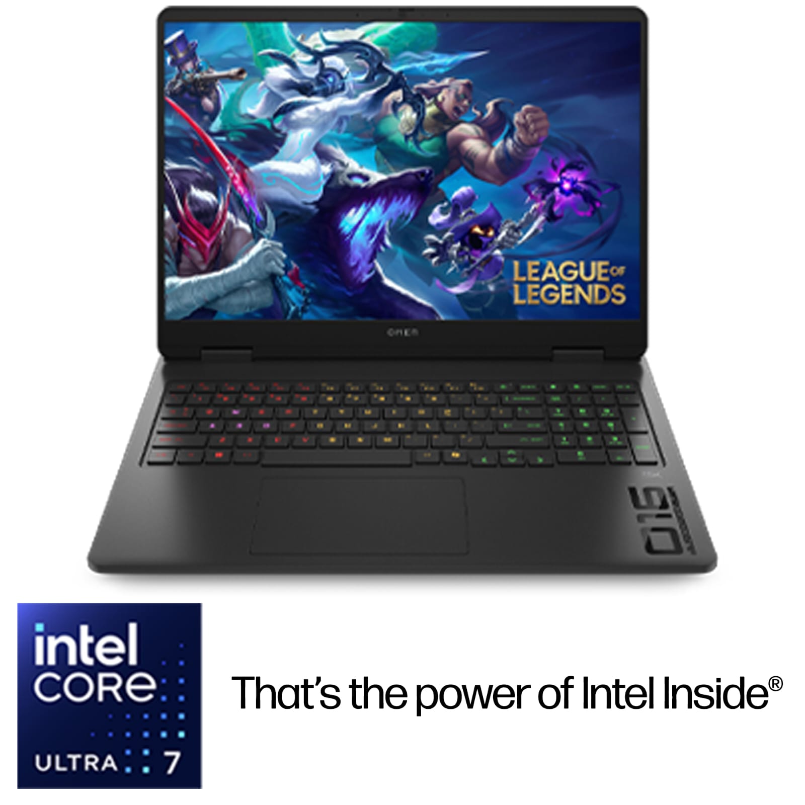 لابتوب HP Omen 16-am0054ne بمعالج Intel Core Ultra 7 255H، 24GB RAM، 512GB SSD، كارت NVIDIA GeForce RTX 5050، شاشة 16 بوصة 2K بتردد 144Hz، ويندوز 11 - أسود