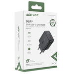 Acefast Fast Charger Adapter USB-C PD 30W - Black