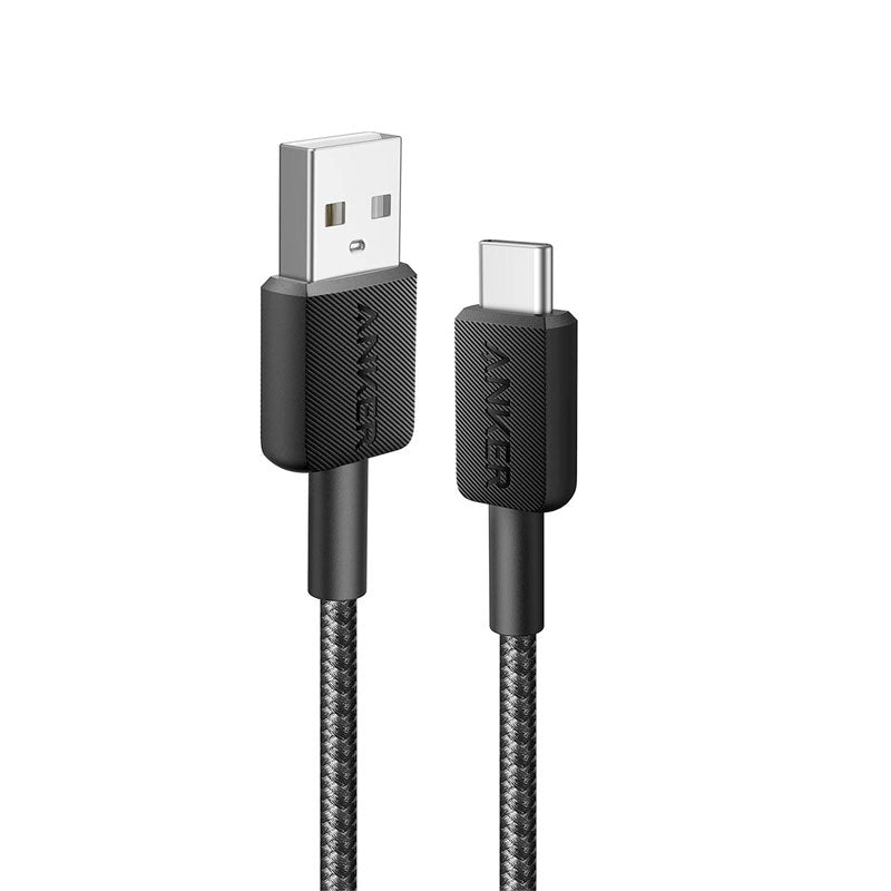 Anker 322 USB-A to Type-C Cable A81H5H11 - Black