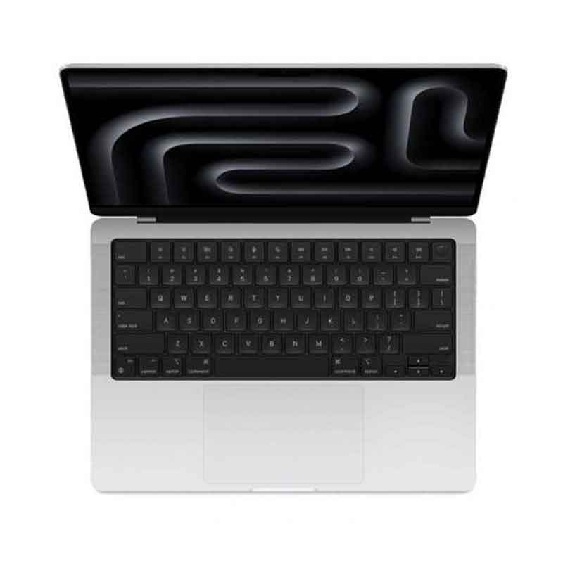 Apple MacBooK Pro M3 14 inch, 8GB , 512 SSD , Silver - MR7J3AB/A