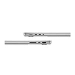 Apple MacBooK Pro M3 14 inch, 8GB , 512 SSD , Silver - MR7J3AB/A