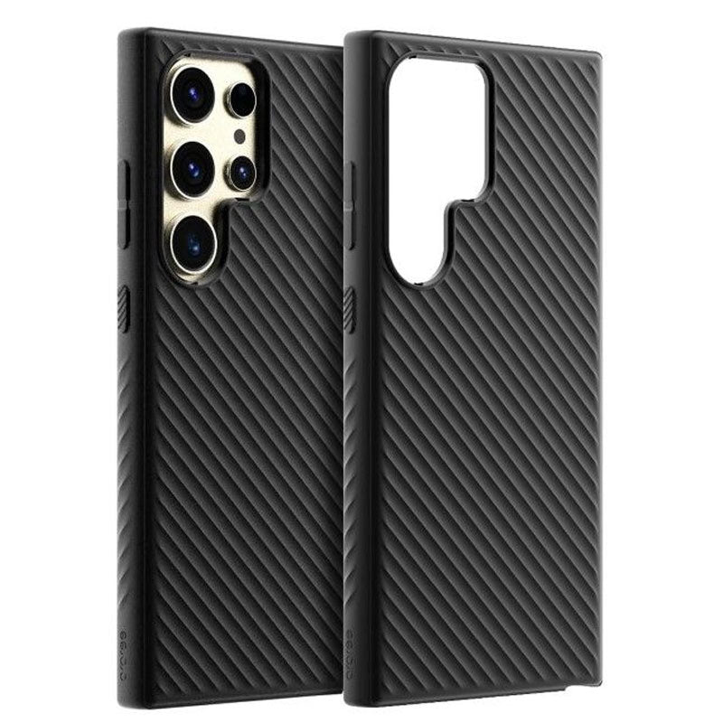 Araree Airdome Silicon Cover For Samsung Galaxy S24 Ultra - Black
