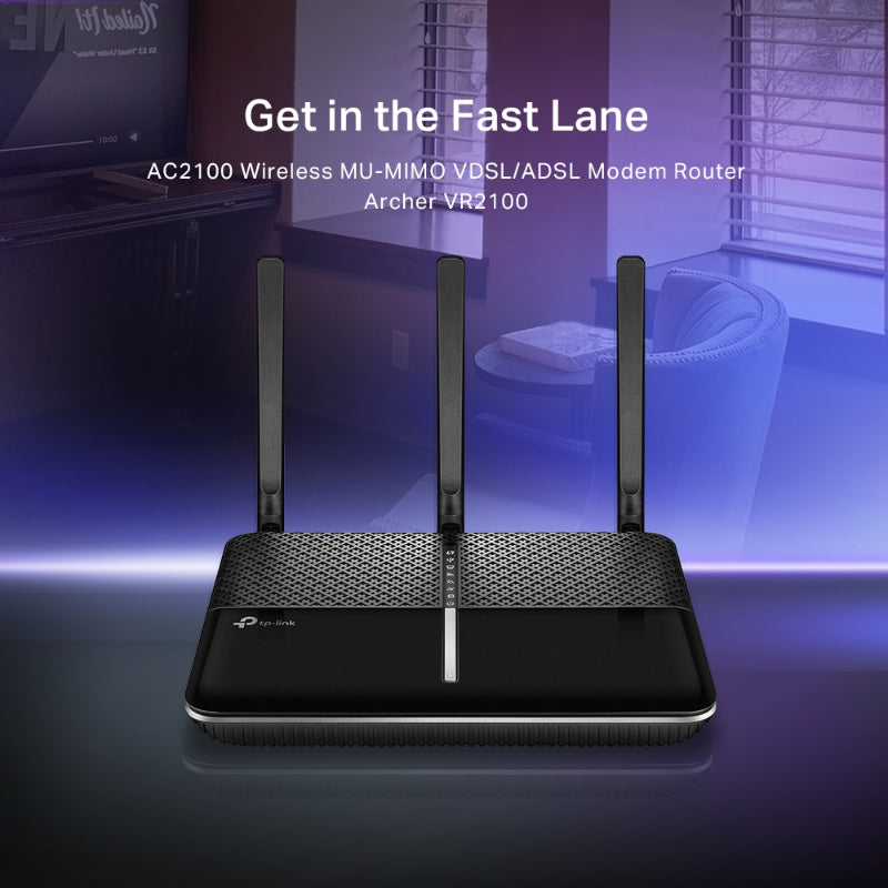 TP-Link Modem Router AC2100 Archer VR2100