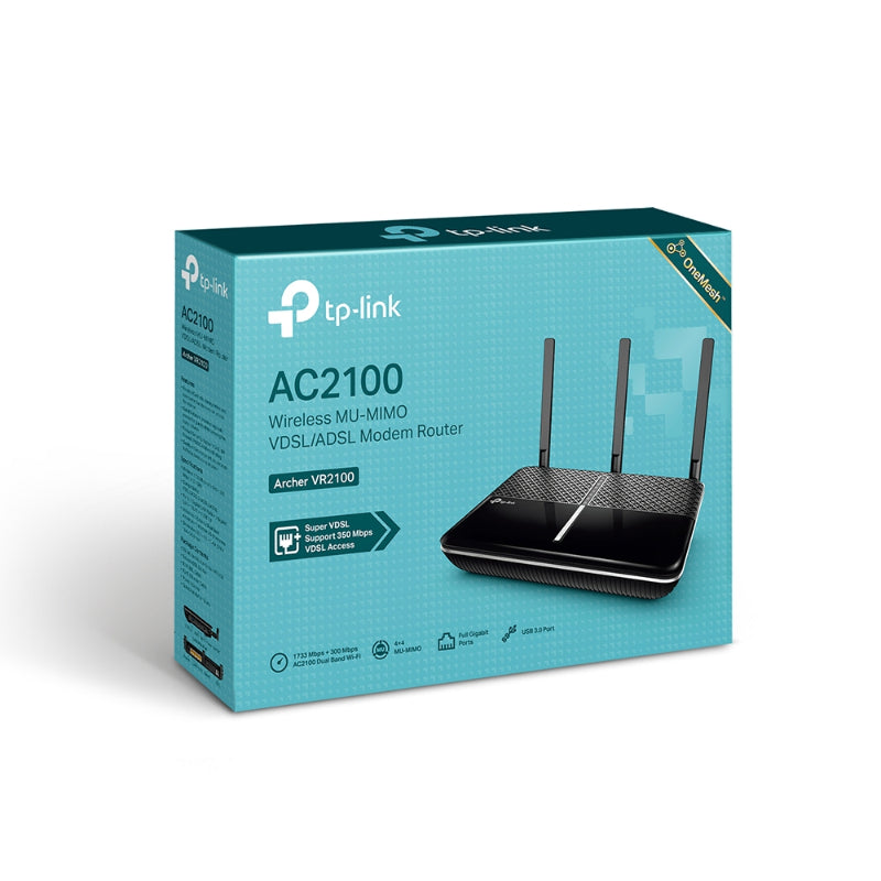 TP-Link Modem Router AC2100 Archer VR2100