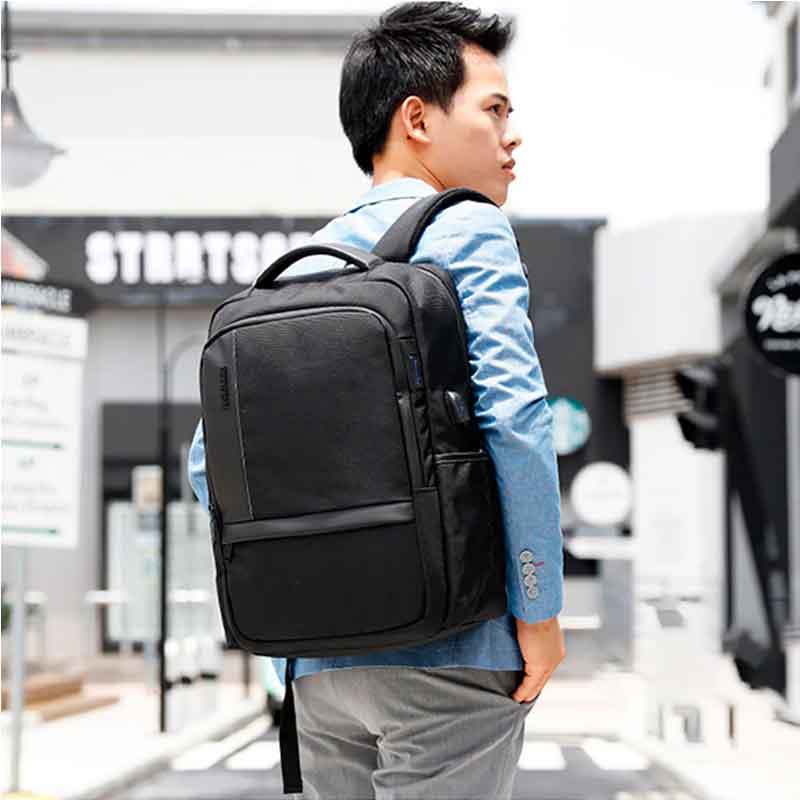 Arctic Hunter Laptop Backpack Bag , B00120 - Black