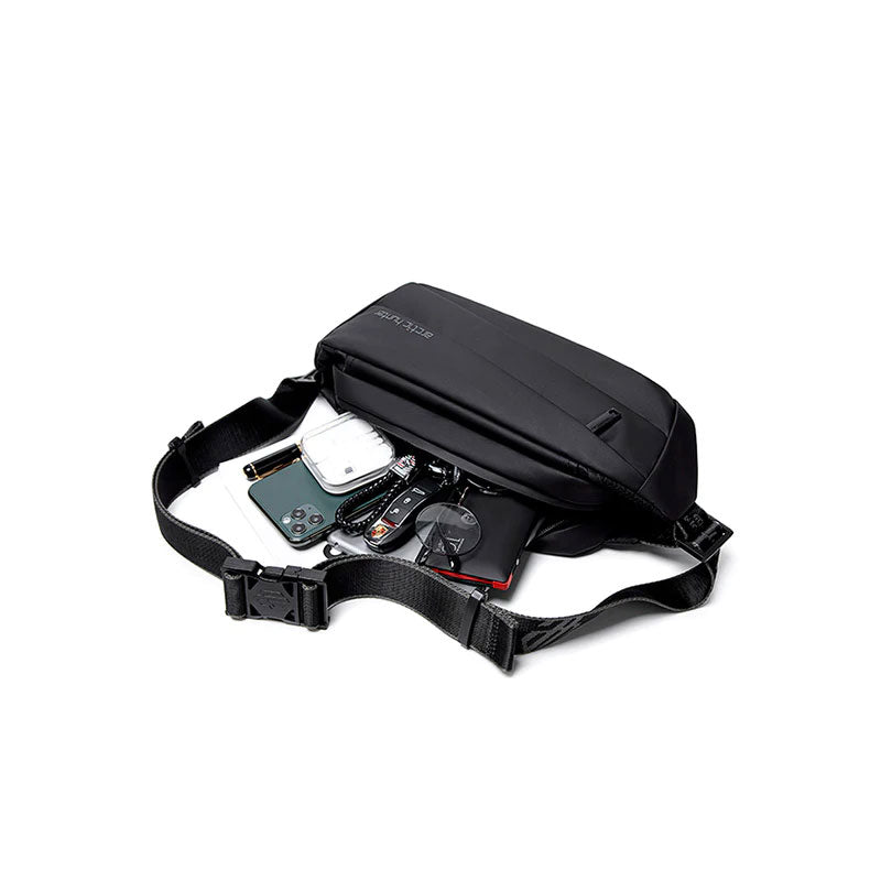 Arctic Hunter Cross Bag - Black - Yb00029 