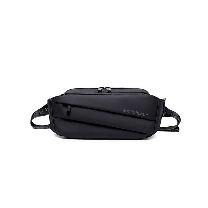 Arctic Hunter Cross Bag - Black - Yb00029 