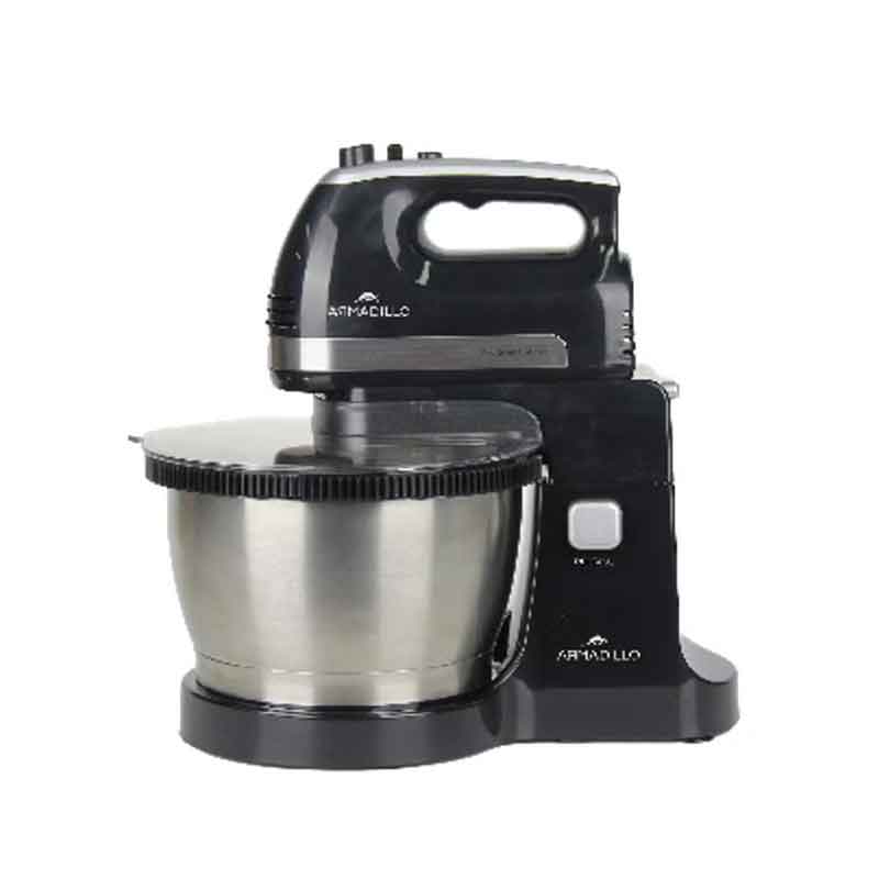 Armadillo Stand Mixer 500W , 5 Speed , 3.5Liter Bowl , Black - ARM-SDA-HMIXB-BK-008 