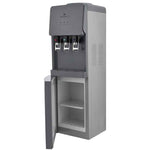Armadillo Water Dispenser With Refrigerator, 3 Taps, 16 litre , Grey -  ARM-WDS-FRI-GRY-0001 