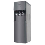 Armadillo Water Dispenser 3-Tap With Energy Saving Container , Grey - WDS - CAB - GRY - 0001 ( Water bottle on top )