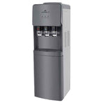 Armadillo Water Dispenser 3-Tap With Energy Saving Container , Grey - WDS - CAB - GRY - 0001 ( Water bottle on top )