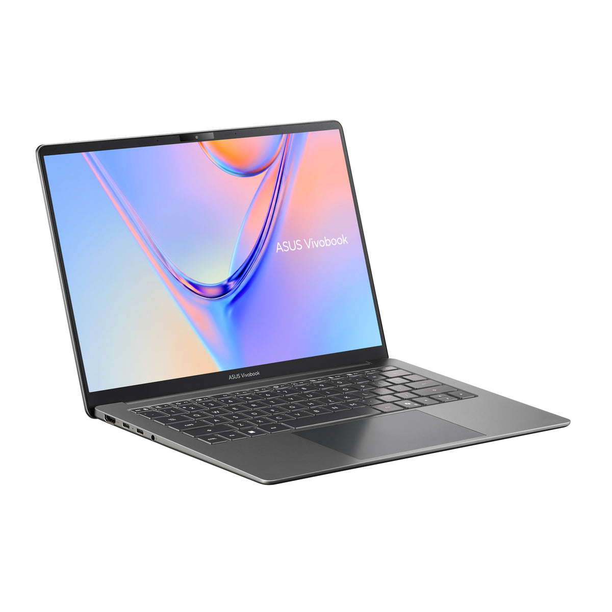 لابتوب ASUS Vivobook S14، Core 7 350، رام 8GB، SSD 512GB، شاشة 14 بوصة WUXGA IPS، Windows 11، رمادي مطفي