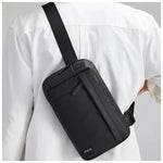 Golden Wolf Bag Cross B00129 - Black