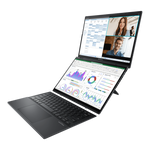 ASUS Zenbook Duo G16، Core Ultra 9 285H، رام 32GB، SSD 1TB، Intel Arc، شاشة 14" FHD، Windows 11، UX8406CA-QL319W، رمادي Inkwell