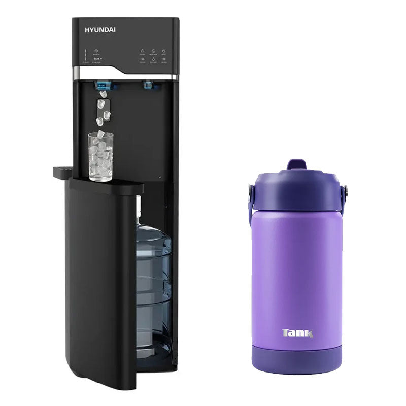 هيونداي مبرد مياه مع صانع ثلج + تانك موف 350 ML ( هديه )