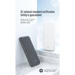 Rsilou Ultra Slim Power Bank 10000mAh 22.5W R1018-001 – White