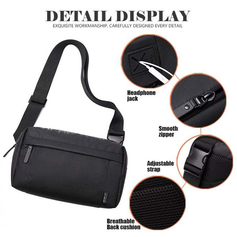 
Golden Wolf Bag Cross B00129 - Black
