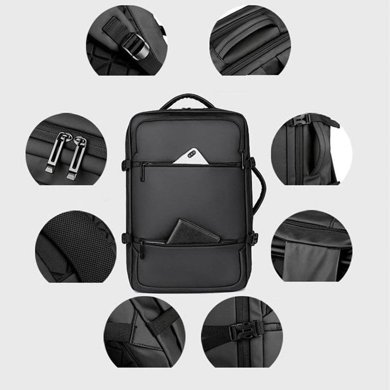 Meinaili Laptop Backpack Bag 2026 - Black