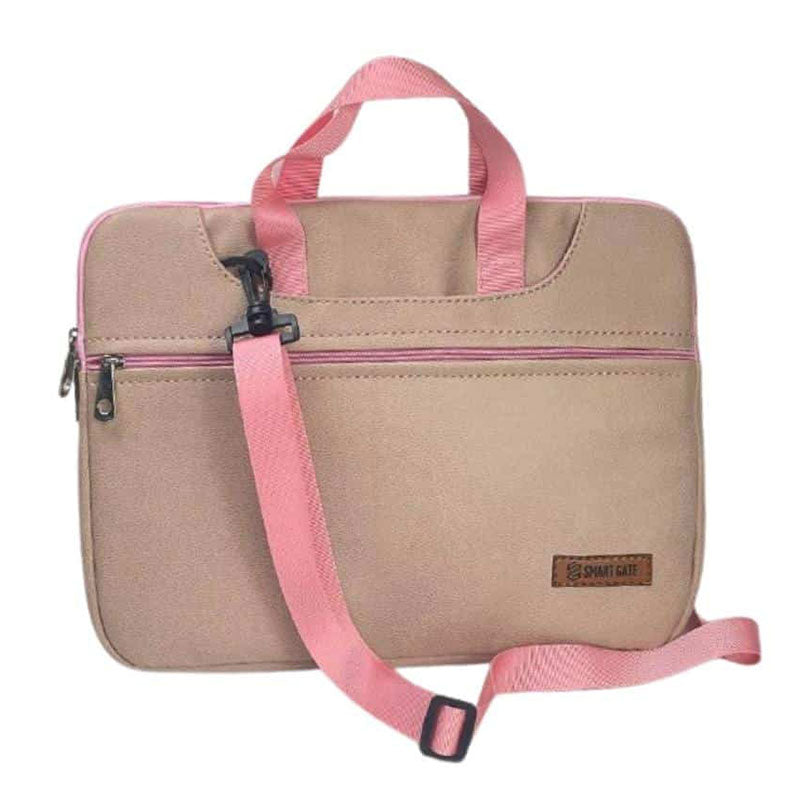 Smart Gate Bag Macbook Leather 14 SG-9025 - Pink