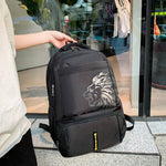 Generic Laptop Backpack Bag 506 - Black