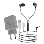 Bandel Charger Type-C & Earphone Wired