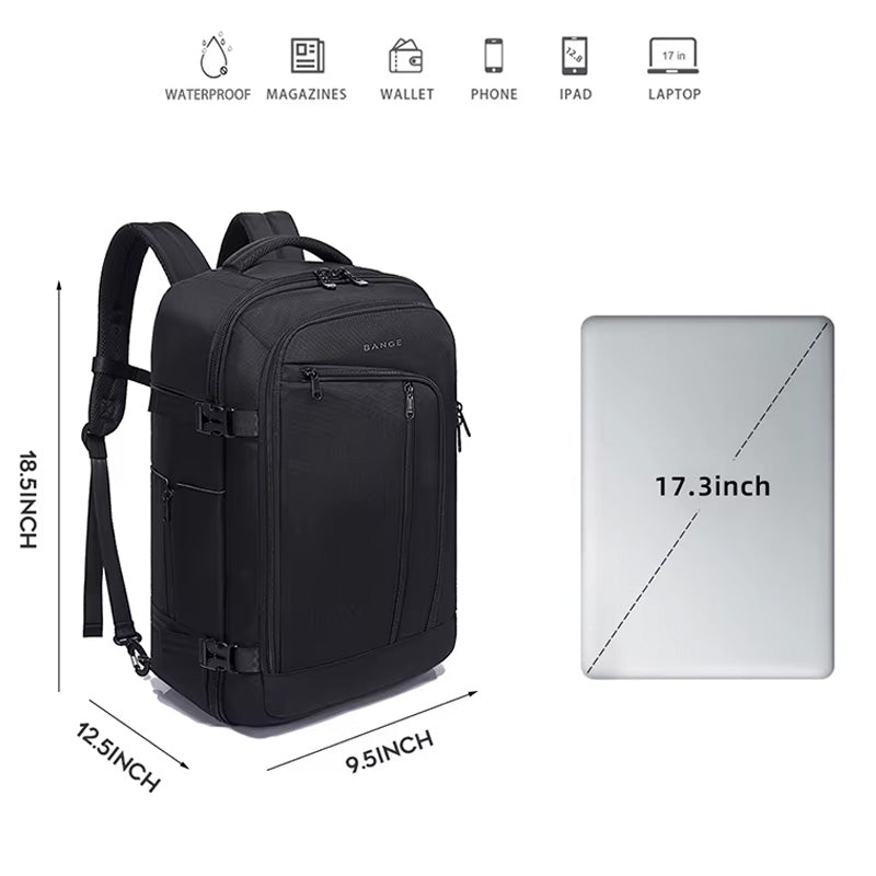 Bange Bag Laptop Back 1916 - Black
