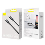 BASEUS CATYS-C01 Fast Charging Type-C Cable 100W - 2M - Black