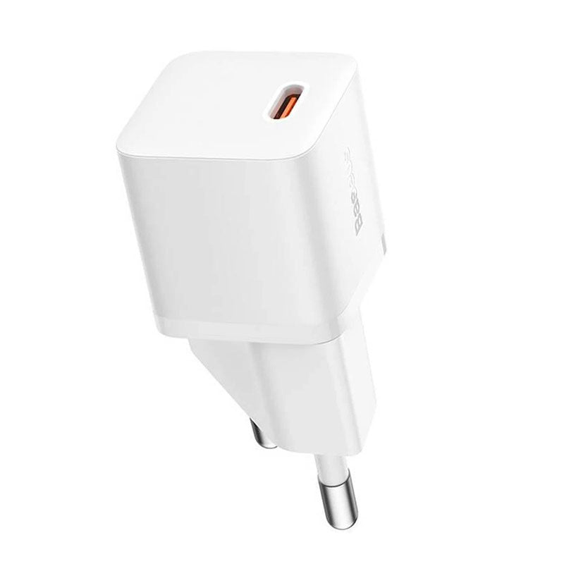 Baseus CCGN050102 Mini GAN5 20W Wall Charger Adapter - White