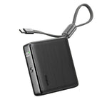 Oraimo , PowerNova L21 , Power Bank , 20000mAh , 30W , With Cable , 2Ports, OPB-7203C-BK - Black
