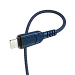 
Hoco Cable Lightning 1M X59 - Blue
