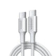 كابل UGREEN USB-C إلى USB-C PD بقدرة 60 واط وطول 2 متر , 65248 – أبيض 