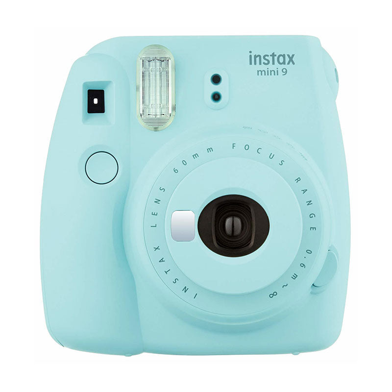 Instax Camera Film Mini 9 With 10 Sheets Film - Ice Blue