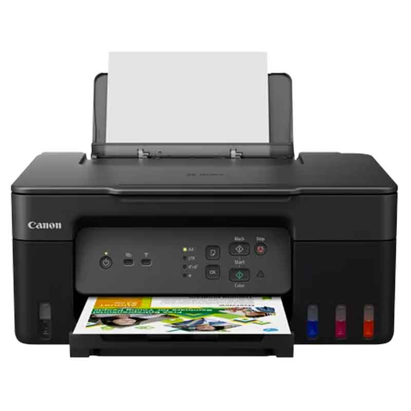 Canon Pixma G3430 Printer 3-In-1 Inkjet Wireless - Black