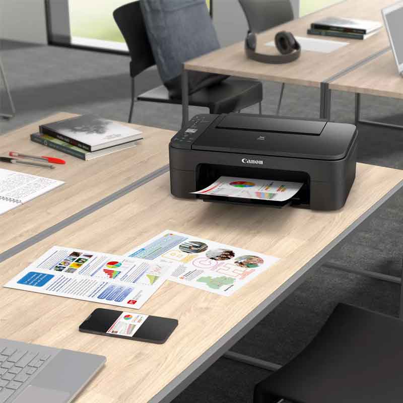 Canon Pixma TS3340 Printer Wifi (Printer-Copy- Scan )