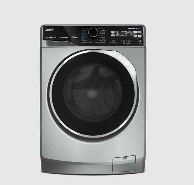 Zanussi Washing Machin Steam Max, Inverter Motor, 8kg ,ZWF8221SL8- Seliver