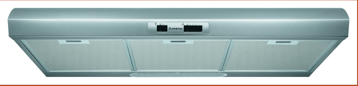 Ariston Slim Line Hood Stainless SL 191 L P IX