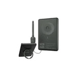 Cardoo Wired and Wireless Power Bank with Built-in Cable , 5000 mAh 2 Ports , CGLPWB01 - Black
