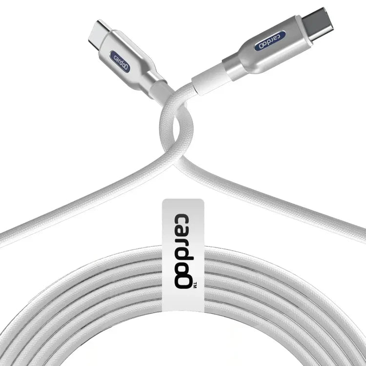 cardoO Box 3 باندل ( نظارة VR + كابل USB-C إلى Lightning بقدرة 27 وات + كابل USB-C إلى USB-C بقدرة 100 وات + شاحن حائط 100 وات + شاحن سيارة 60 وات)