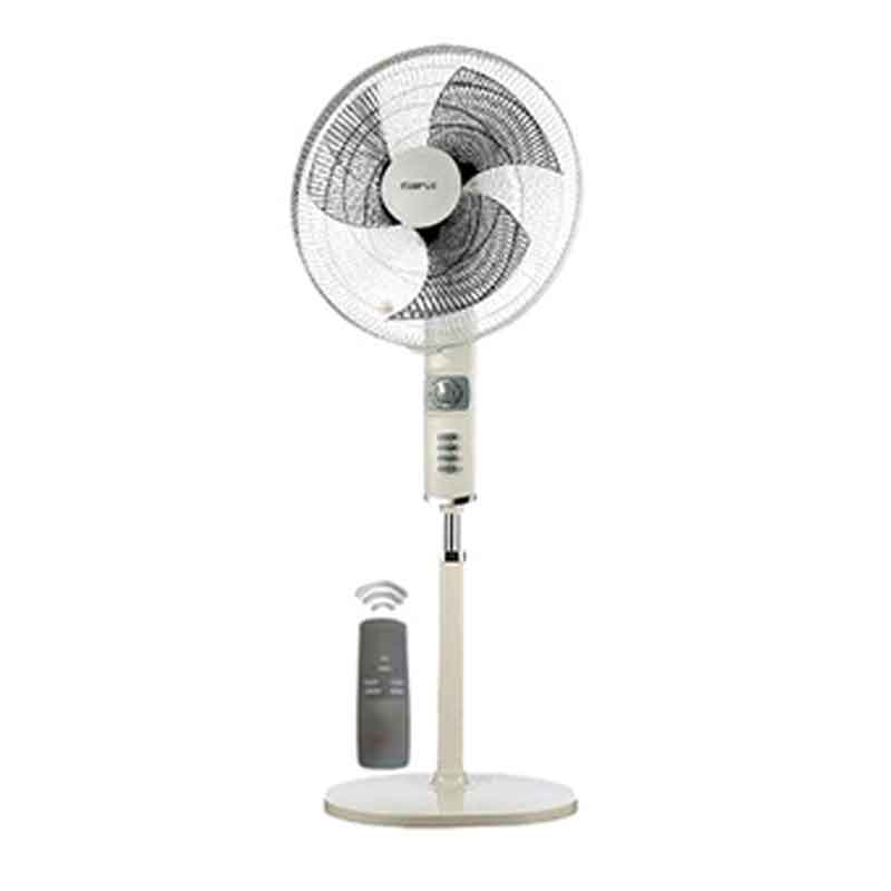 Castle Stand Fan 18 inch , With Remote - Silver - FAS 2518 RD