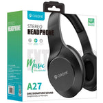 Celebrat A27 Wireless Headphone With Mic – Blue