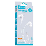 Celebrat G26 Stereo Music Earphone - White